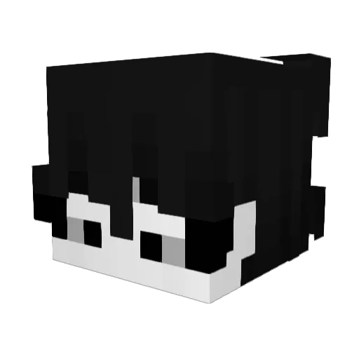 ItzAnz Minecraft avatar head, 3D render