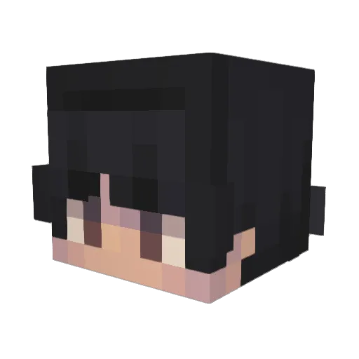 ItzBem Minecraft avatar head, 3D render