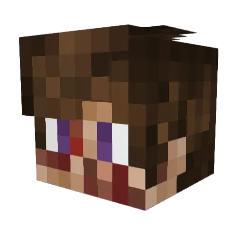 ItzBenji__ Minecraft avatar head, 3D render