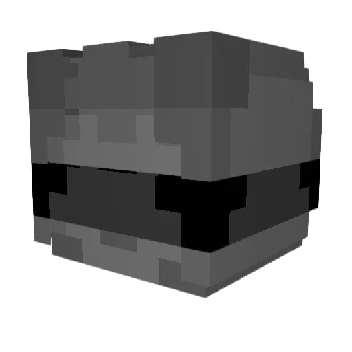 ItzBlitz1 Minecraft avatar head, 3D render