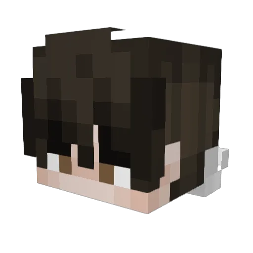 ItzCoil Minecraft avatar head, 3D render
