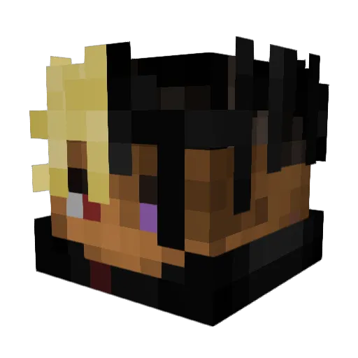 ItzColdKing Minecraft avatar head, 3D render