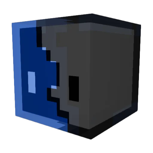 ItzDawning Minecraft avatar head, 3D render