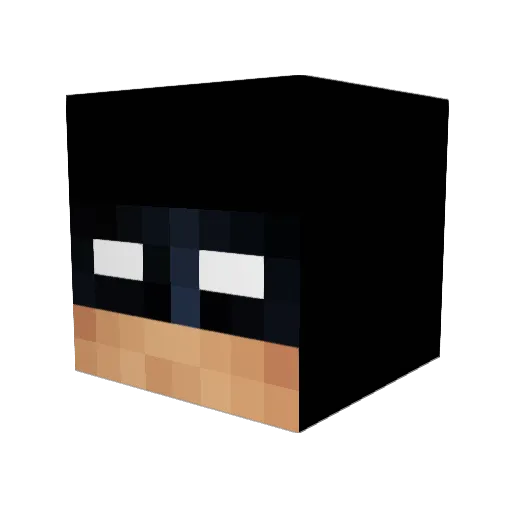 ItzDenpli01 Minecraft avatar head, 3D render