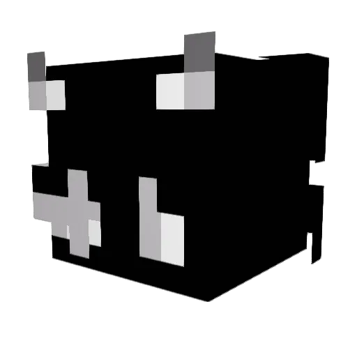 ItzDixy_ Minecraft avatar head, 3D render