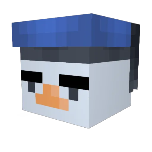 ItzDolqn Minecraft avatar head, 3D render