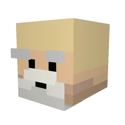ItzDorollfo_YT Minecraft avatar head, 3D render