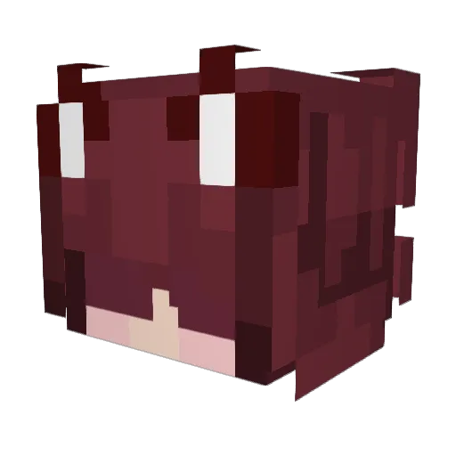 ItzEclipsi Minecraft avatar head, 3D render