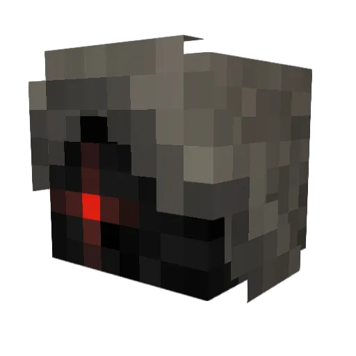 ItzEeli Minecraft avatar head, 3D render