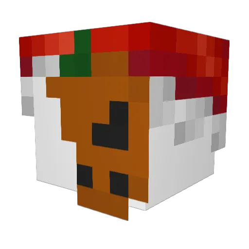 ItzEggman Minecraft avatar head, 3D render