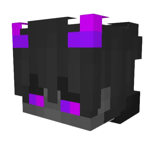 ItzEndrz Minecraft avatar head, 3D render