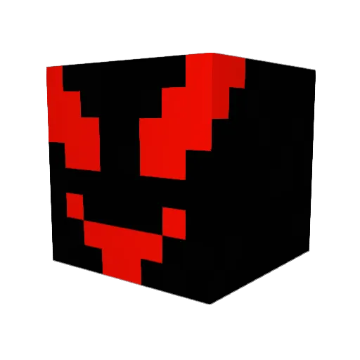 ItzEqu Minecraft avatar head, 3D render