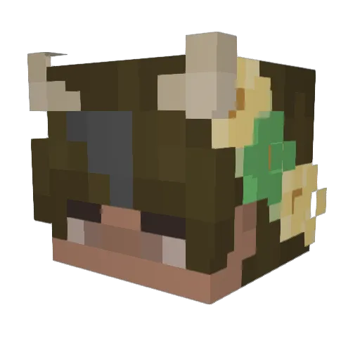 ItzErixk Minecraft avatar head, 3D render