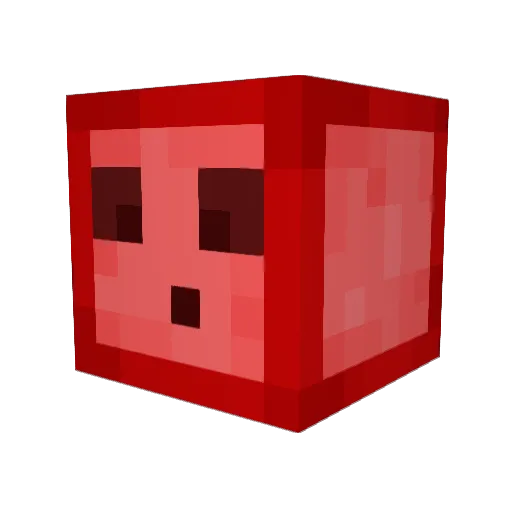 ItzFinix Minecraft avatar head, 3D render