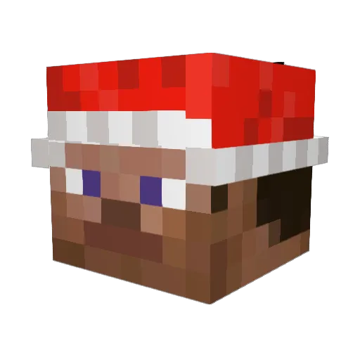 ItzFish__ Minecraft avatar head, 3D render