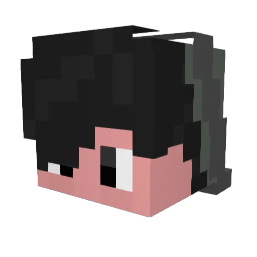 ItzForestOD Minecraft avatar head, 3D render