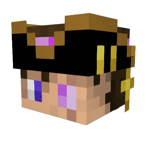 ItzForsy Minecraft avatar head, 3D render