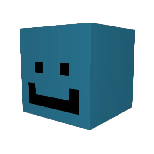ItzFuFu_030 Minecraft avatar head, 3D render