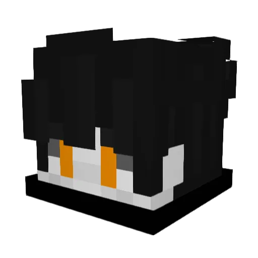 ItzGame0ver Minecraft avatar head, 3D render