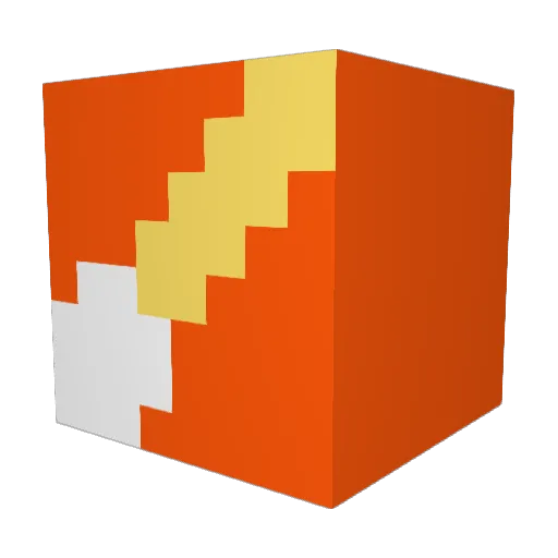 ItzGerx_ Minecraft avatar head, 3D render