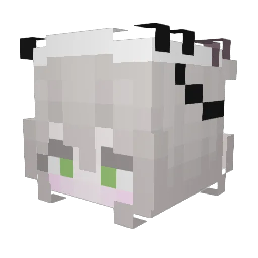 ItzHIKARII Minecraft avatar head, 3D render