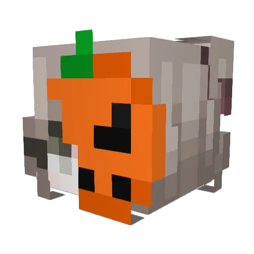 ItzHiori Minecraft avatar head, 3D render