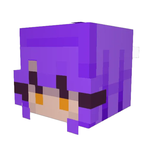 ItzHope1709 Minecraft avatar head, 3D render