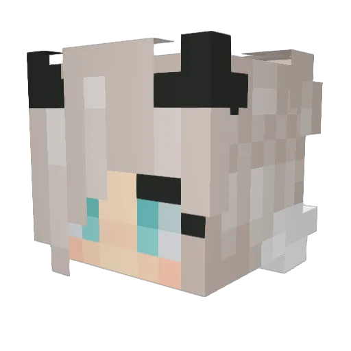 ItzHyper Minecraft avatar head, 3D render