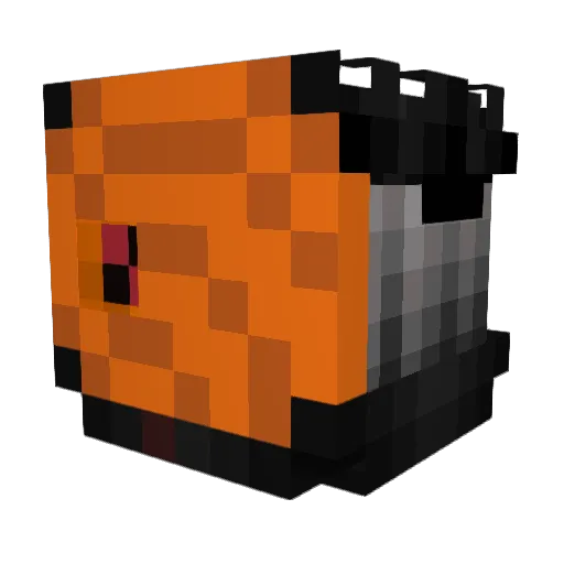 ItzIK7 Minecraft avatar head, 3D render