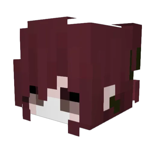 ItzIfy Minecraft avatar head, 3D render
