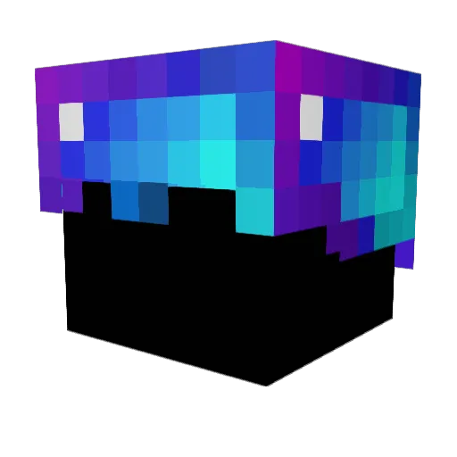ItzJaguar Minecraft avatar head, 3D render