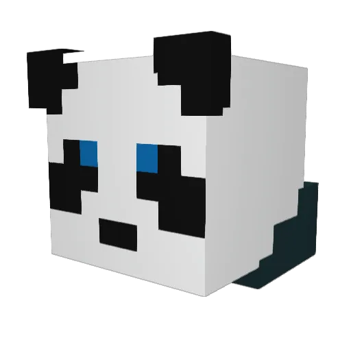 ItzJaky Minecraft avatar head, 3D render