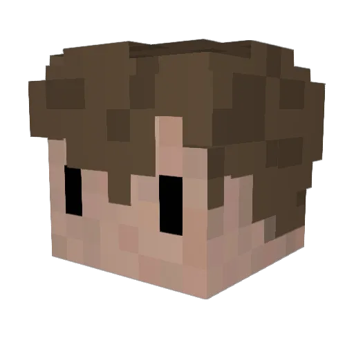 ItzJaycee Minecraft avatar head, 3D render