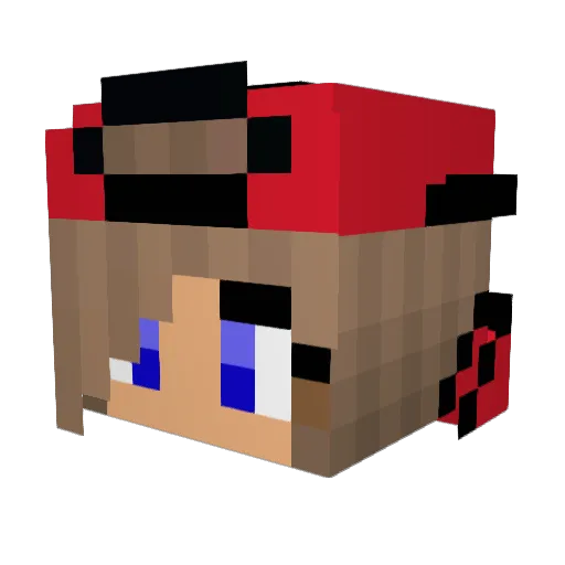 ItzJaydenBish Minecraft avatar head, 3D render