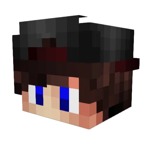 ItzJefta_ Minecraft avatar head, 3D render