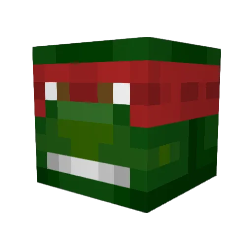 ItzJessy Minecraft avatar head, 3D render