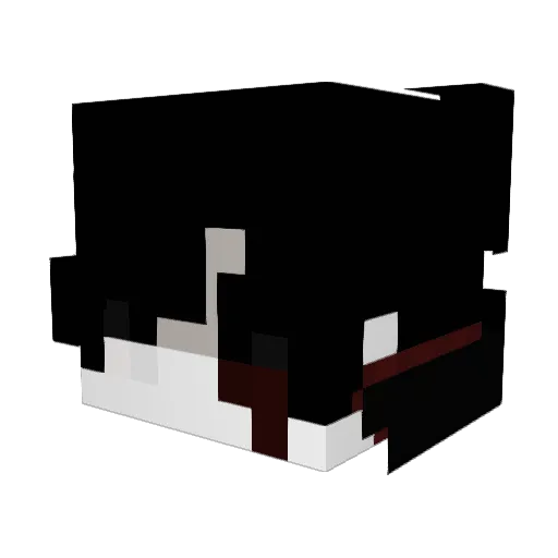 ItzJing8 Minecraft avatar head, 3D render