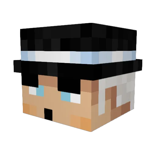 ItzJoren97 Minecraft avatar head, 3D render