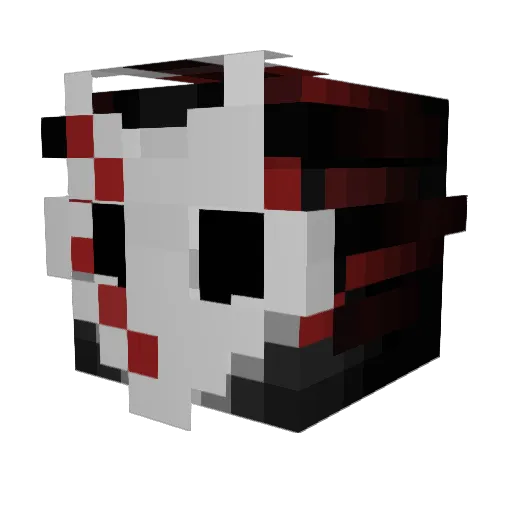 ItzKapn Minecraft avatar head, 3D render