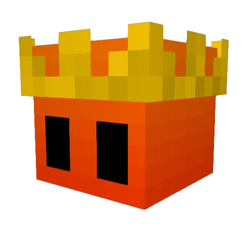 ItzKenday Minecraft avatar head, 3D render
