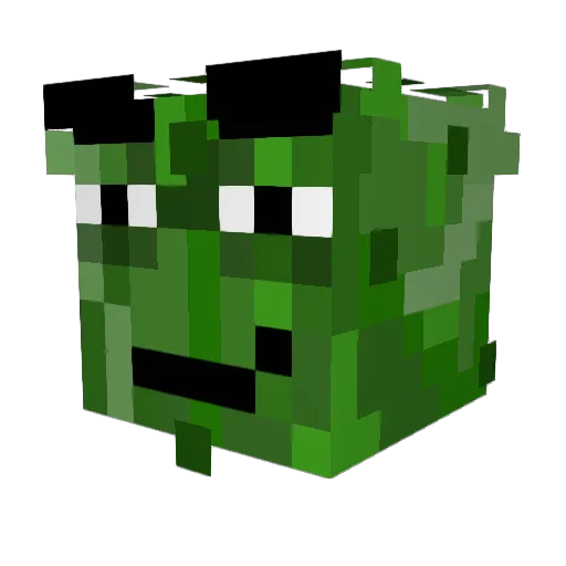 ItzKingYT Minecraft avatar head, 3D render