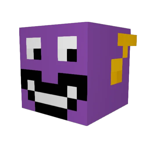 ItzKurt Minecraft avatar head, 3D render