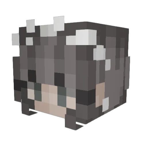 ItzLexx Minecraft avatar head, 3D render