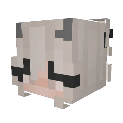 ItzLeyla_ Minecraft avatar head, 3D render