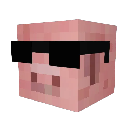 ItzLimmy Minecraft avatar head, 3D render