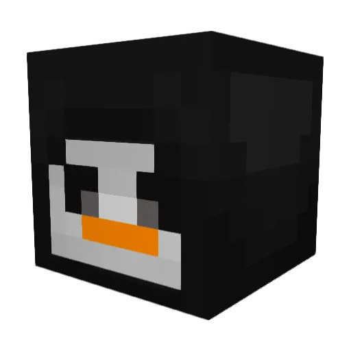 ItzLitos Minecraft avatar head, 3D render