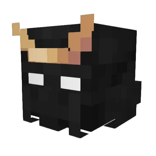 ItzLogzji Minecraft avatar head, 3D render