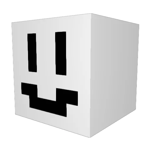 ItzLyfinx_ Minecraft avatar head, 3D render