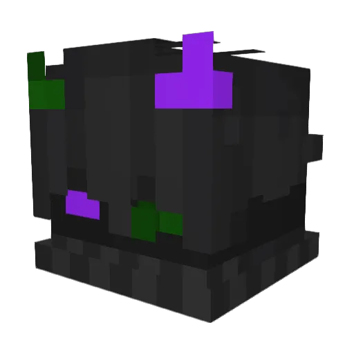 ItzMalvik Minecraft avatar head, 3D render