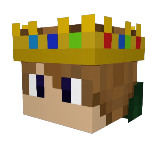 ItzMar1lynMonroe Minecraft avatar head, 3D render